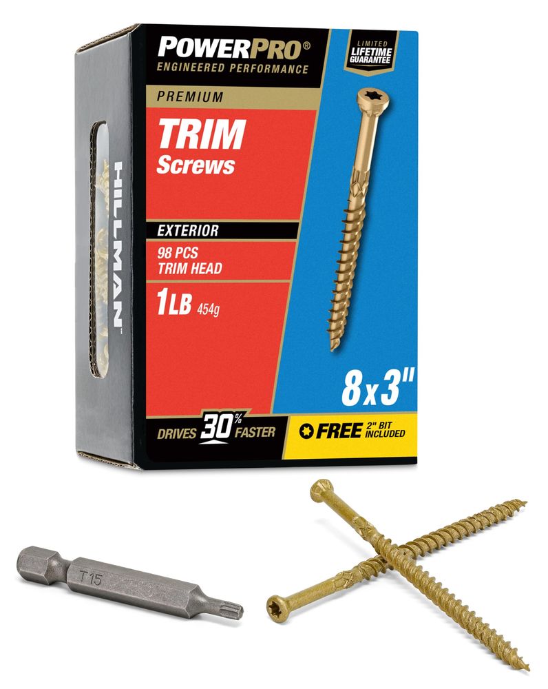 PP Trim Screw #8x3